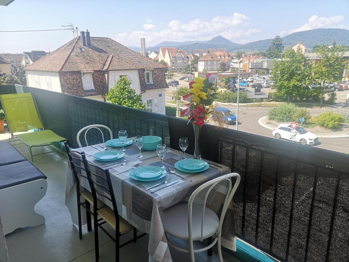 זלסטאט Bel Appartement, Grand Balcon Et Parking Prive מראה חיצוני תמונה